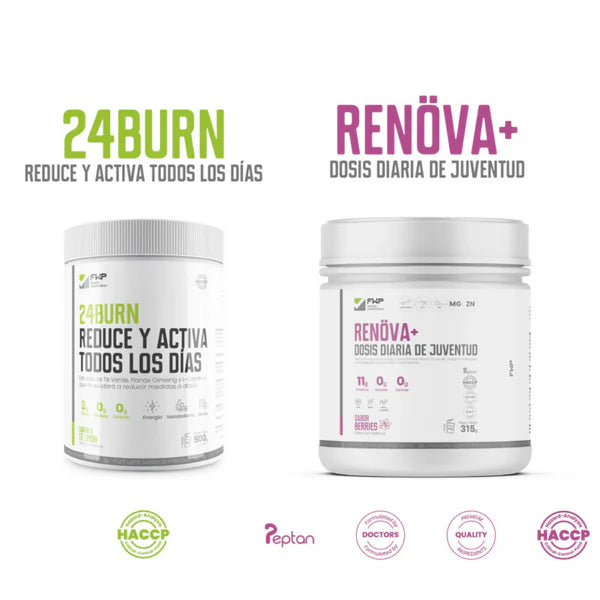 Pack FWP 24Burn Y Renova+ Dosis De Juventud Diaria